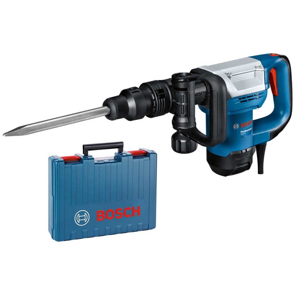 Bosch GSH 5 5kg SDS-Max Demolition Hammer in Case - 230v