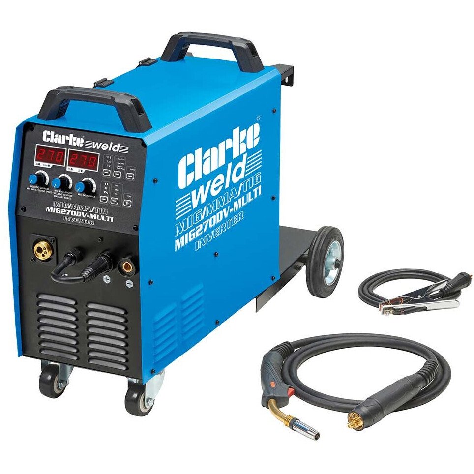 Clarke 6015609 MIG270DVMULTI 220A/270A Dual Voltage Welder (230V/400V)