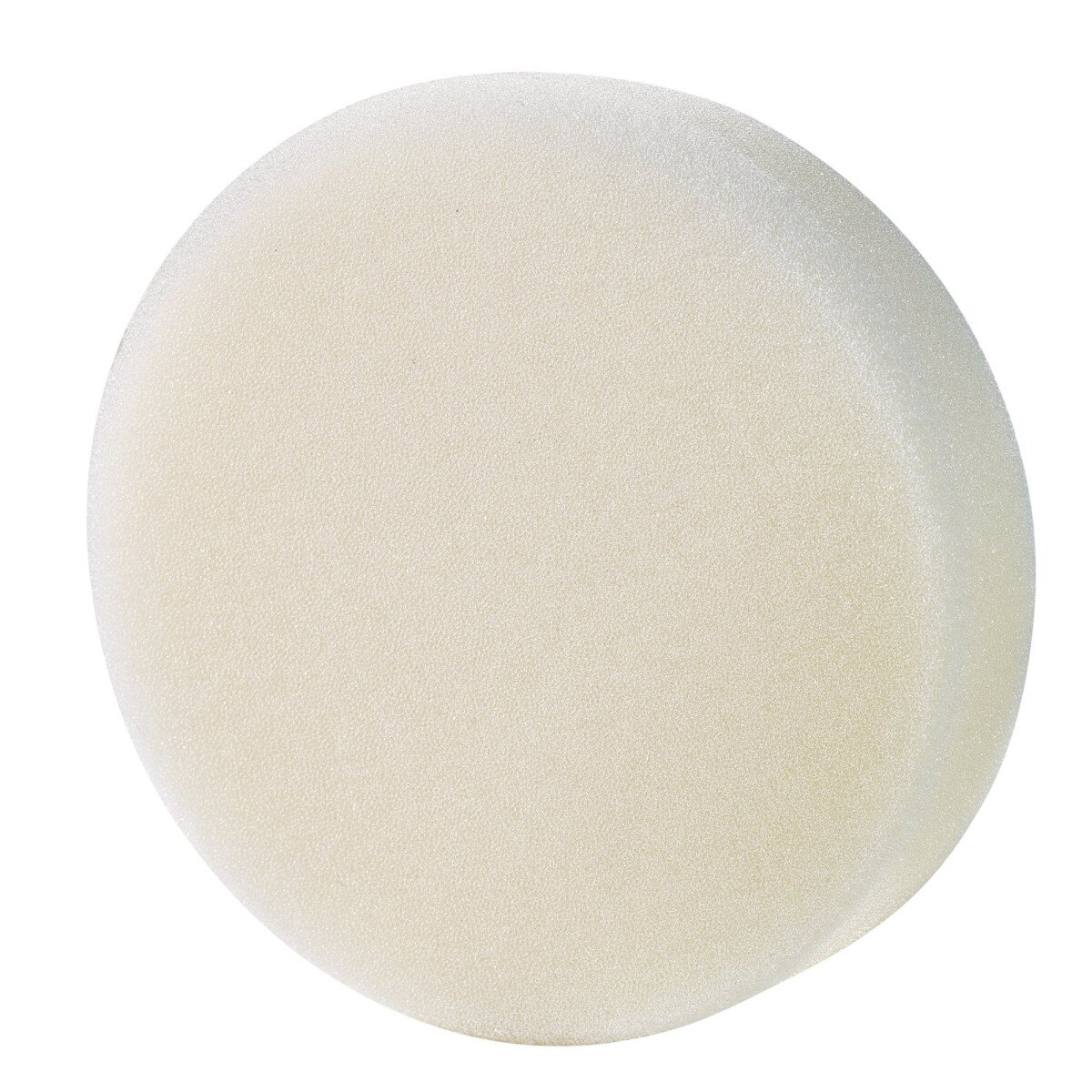 Draper 07579 PS125 Medium Light Polishing Pad, 125mm, White