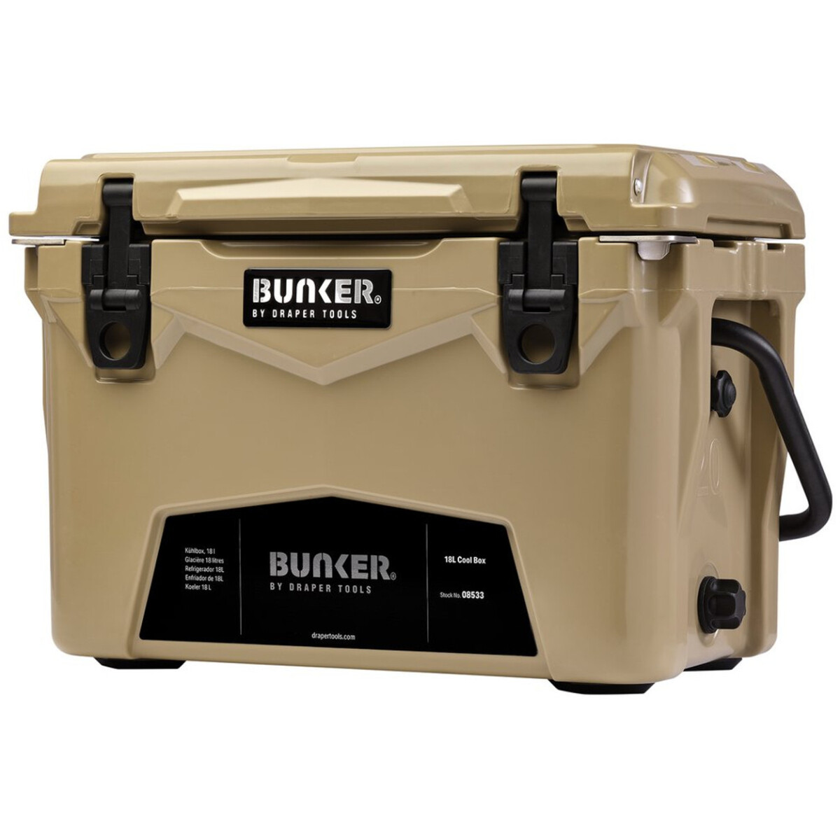 Draper 08533 BUNKER® Cool Box, 18L