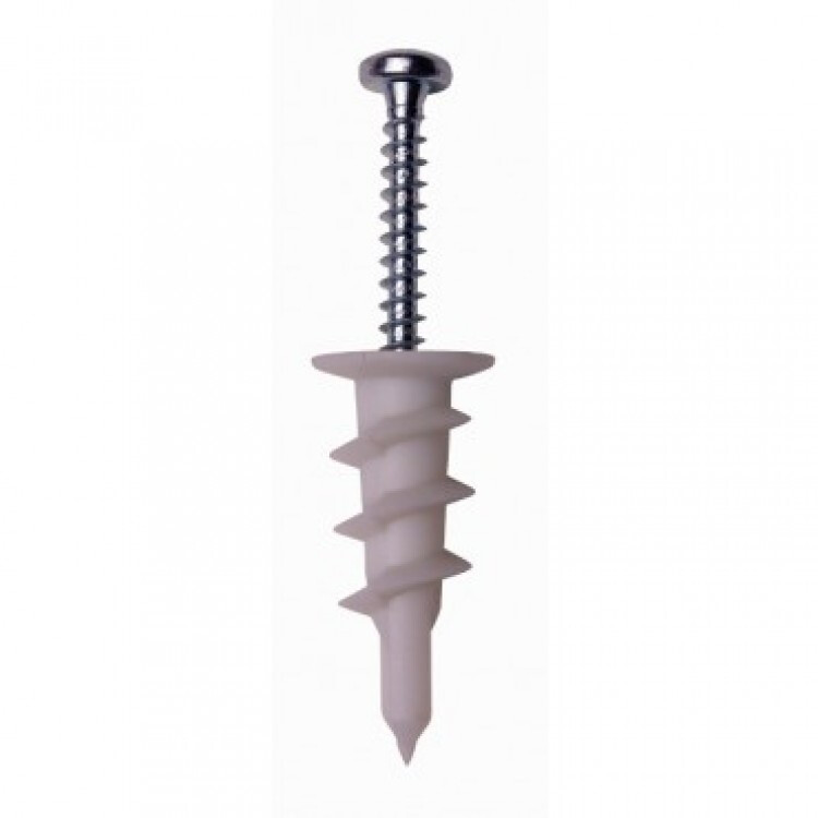 Fischer 42795 150 PDN Nylon Plasterboard  Fixing with 35mm Pan Headed Screw Pack of 100