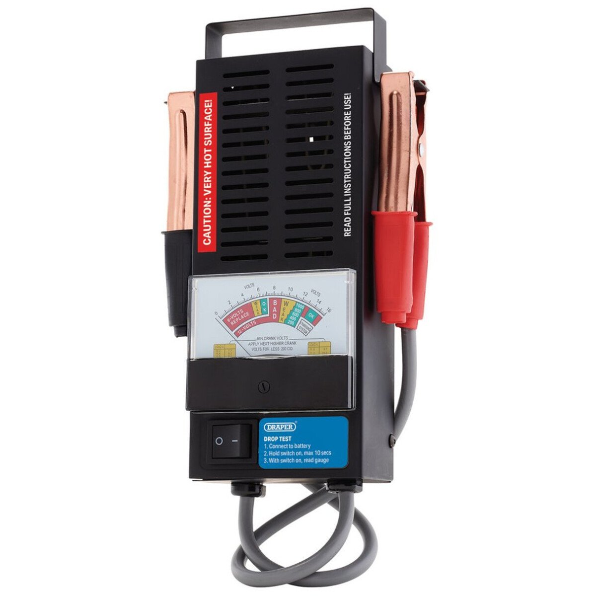 Draper 08087 Battery Drop Tester, 100A from Lawson HIS