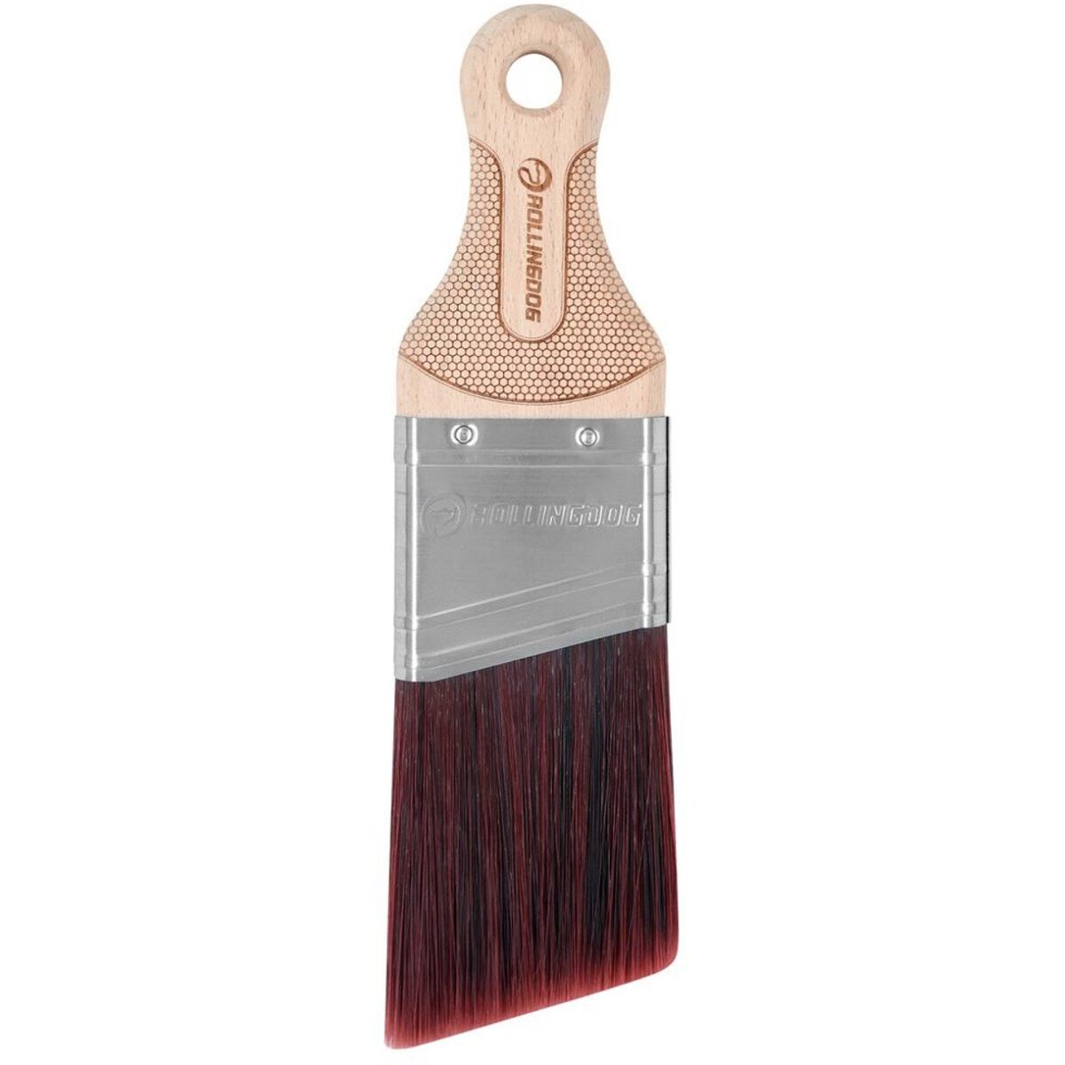 Draper 08143 Rollingdog Doberman X1000 Series Short Handle Angled Paint Brush, 50mm