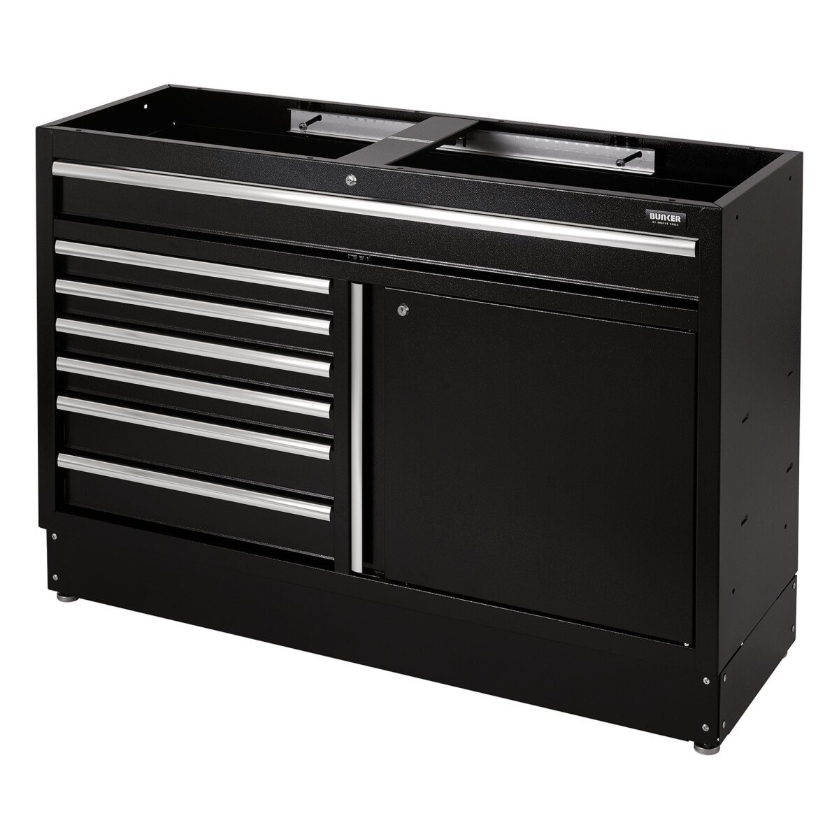 Draper 08437 MS400-7BU54 Bunker® Modular Floor Cabinet, 7 Drawer, 1360mm