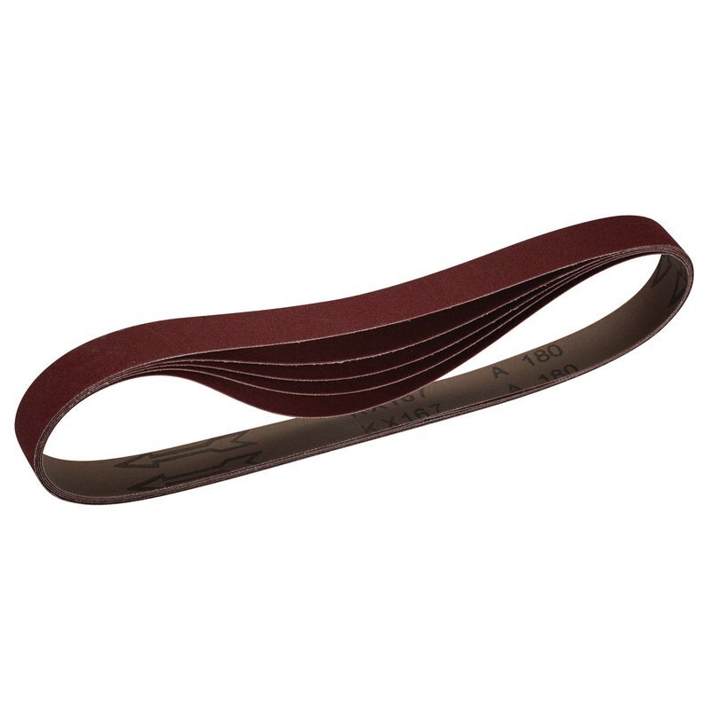 Draper 08694 SB25762 Cloth Sanding Belt, 25 X 762mm, 40 Grit (Pack Of 5)