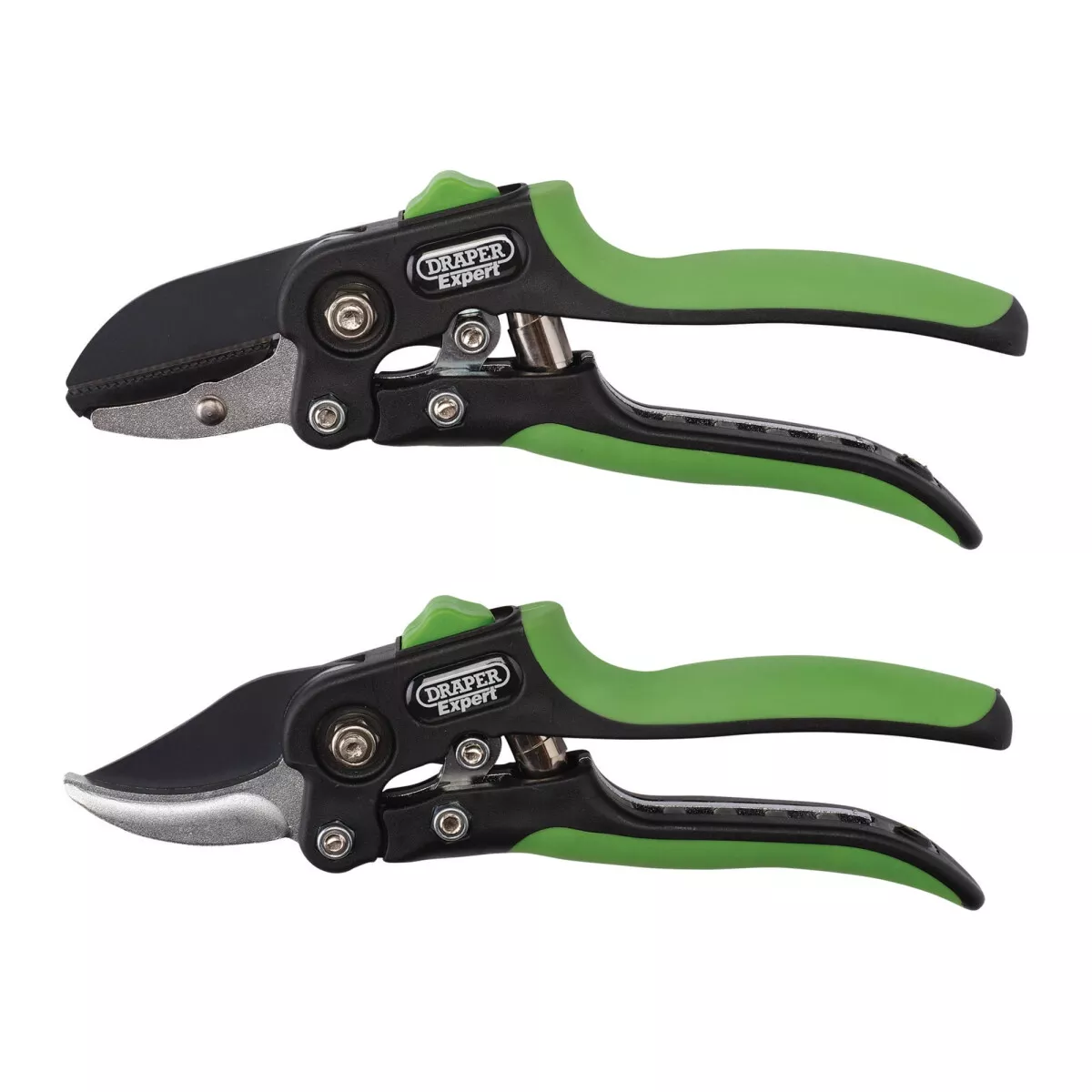 Draper 08986 BASEC/2 Anvil And Bypass Secateurs Set, 200mm (2 Piece)