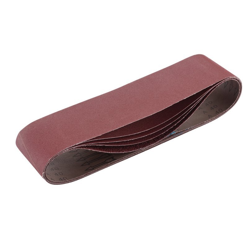 Draper 09273 SB100915 Cloth Sanding Belt, 100 X 915mm, Assorted Grit (Pack Of 5)