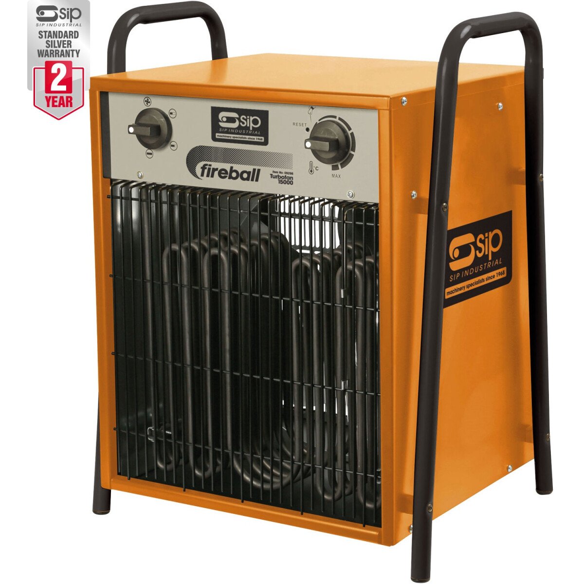 SIP 09298 FIREBALL Turbofan 15000 Electric Fan Heater 
