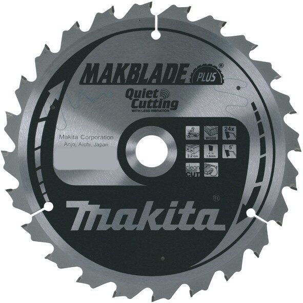 Makita B-09802 200x30mm 36T Circular Saw Blade B09802 - Makblade Plus for Stationary Saws