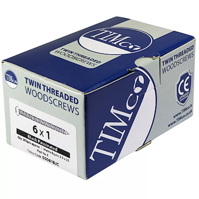 No. 10 x 1.1/2" Blackjax PZ2 RND (Box of 200) 10112BJC Timco