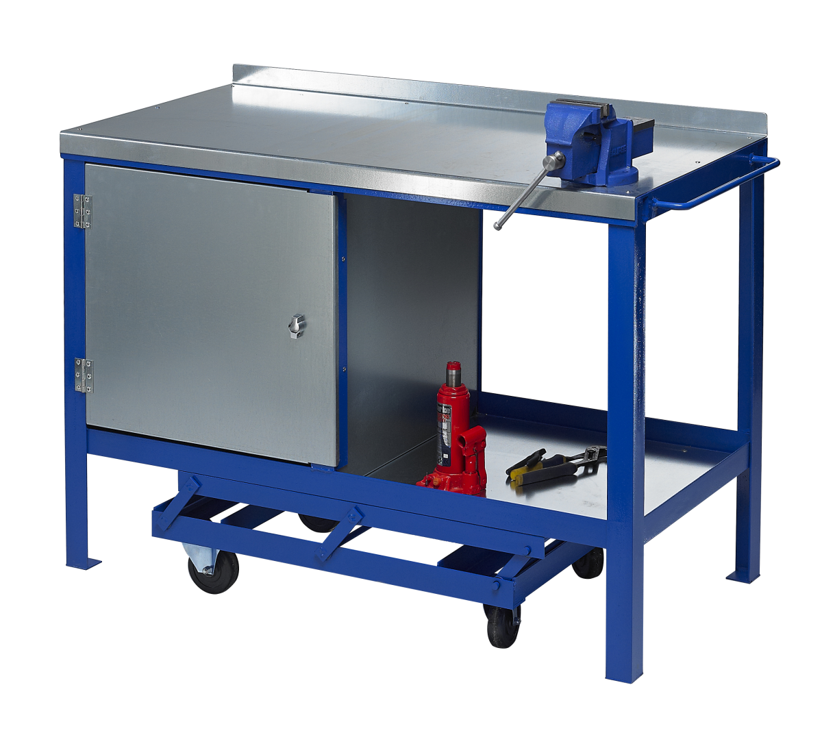 J.A.S. Engineering 1275SCP Steel Top Mobile Workbench