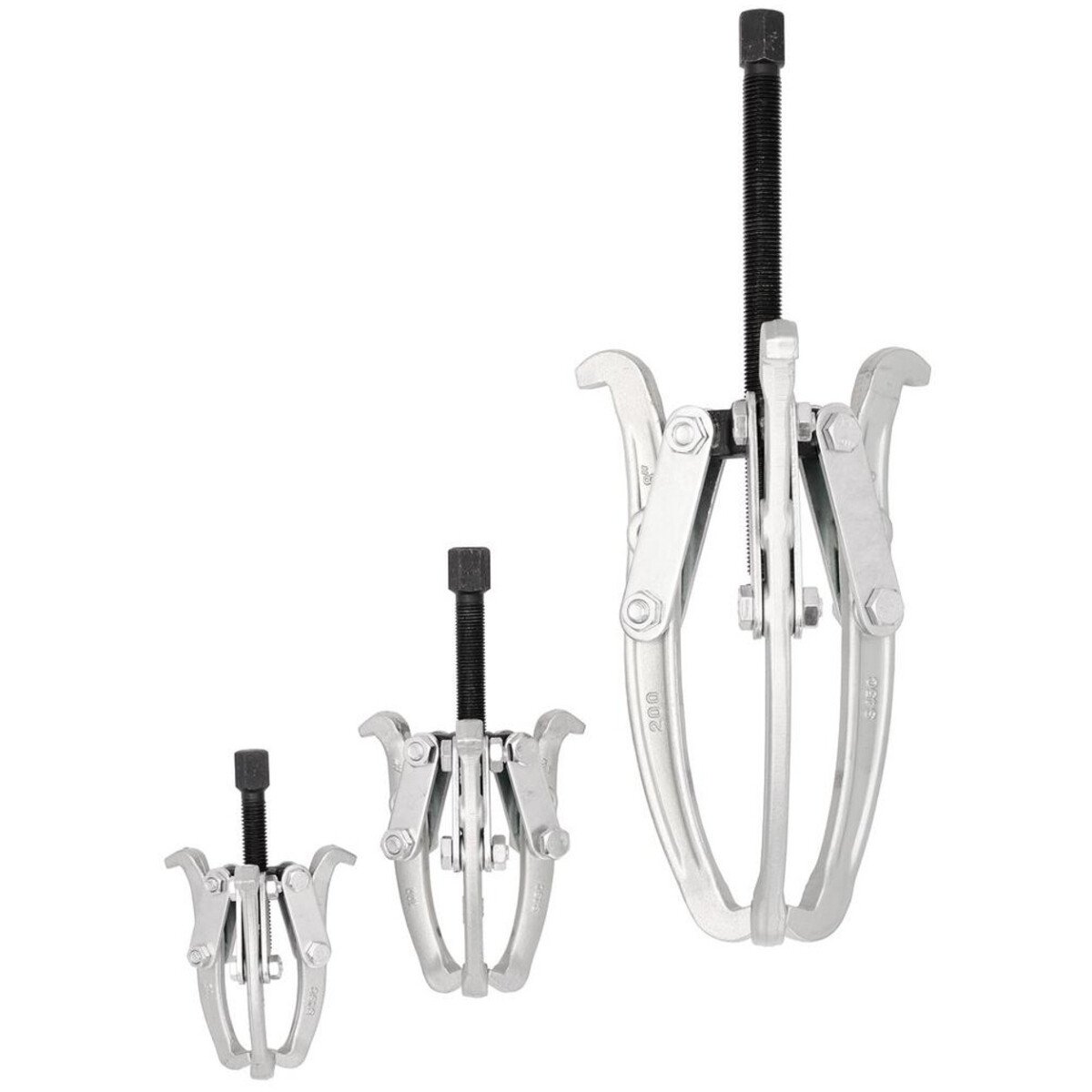 Draper 11805 Triple Leg Reversible Puller Set (3 Piece) 