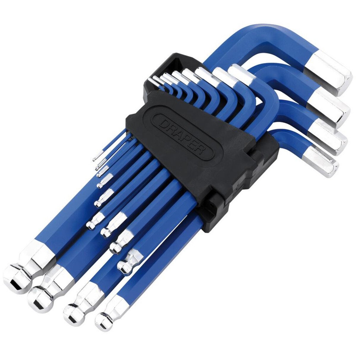 Draper 12819 Metric Jumbo Ball End Hex Key Set (13 Piece) 