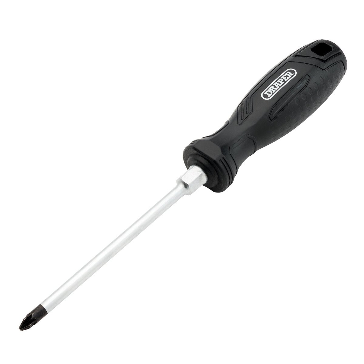 Draper 13516 220/PZ Pozi Hard Grip Screwdriver, Pz2 X 125mm
