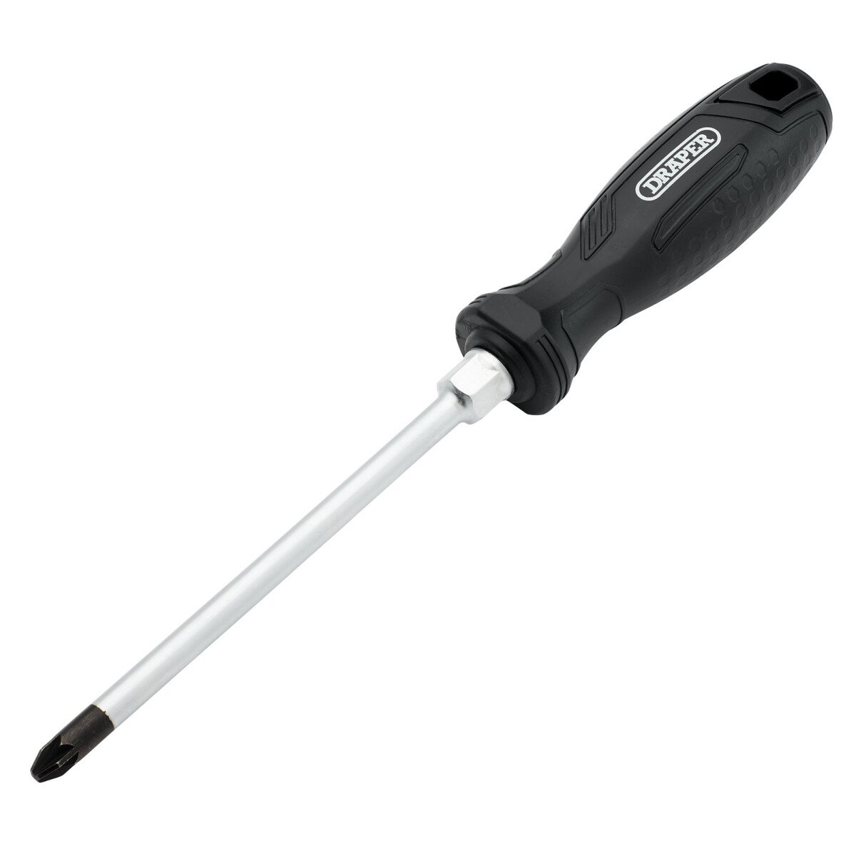 Draper 13524 220/PZ Pozi Hard Grip Screwdriver, Pz3 X 150mm