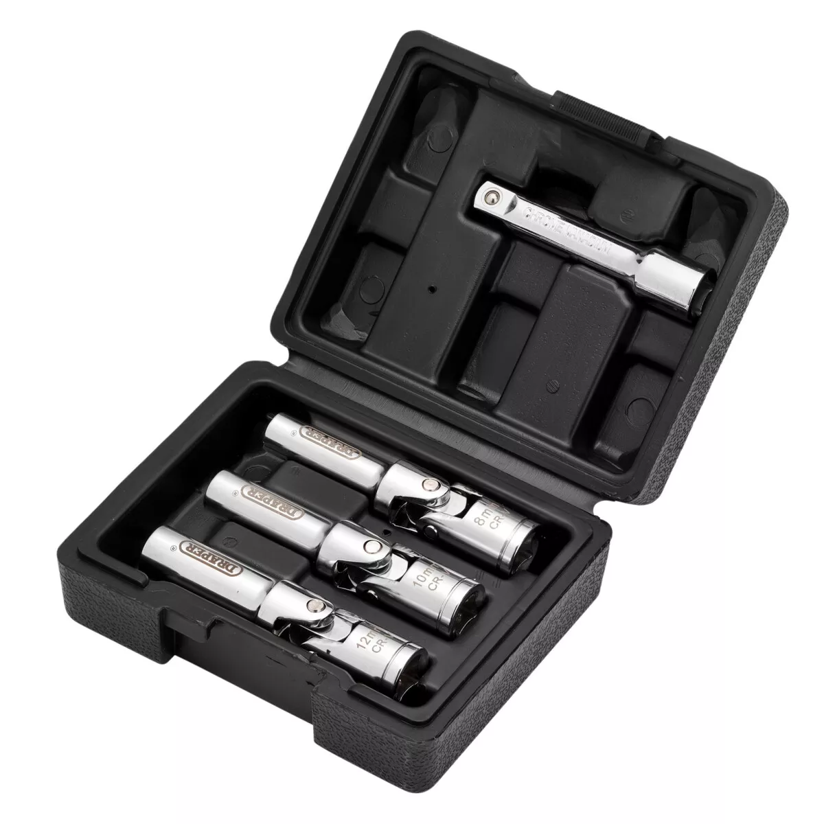 Draper 13605 GPSS-4PC Glow Plug Socket Set, 3/8" Sq. Dr. (4 Piece)