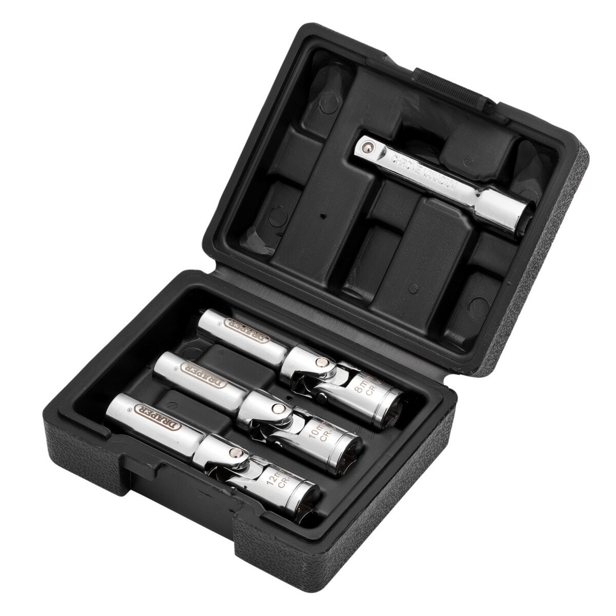 Draper 13605 GPSS-4PC Glow Plug Socket Set, 3/8" Sq. Dr. (4 Piece)