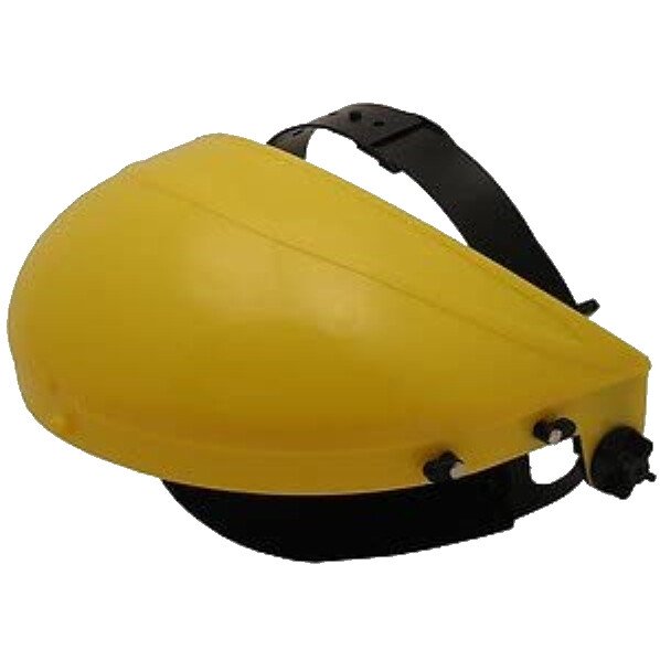SWP 1440 Yellow Browguard & Harness for Visor Carrier Blue Eagle 1440