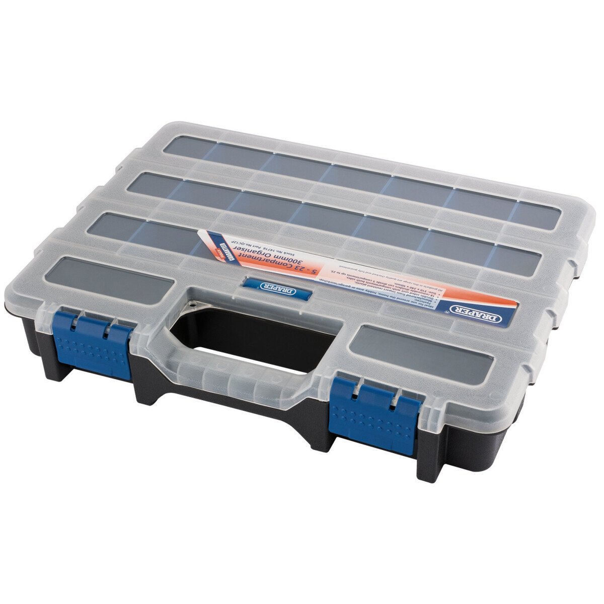 Draper 14716 QC12P 12" Multi Compartment Organiser