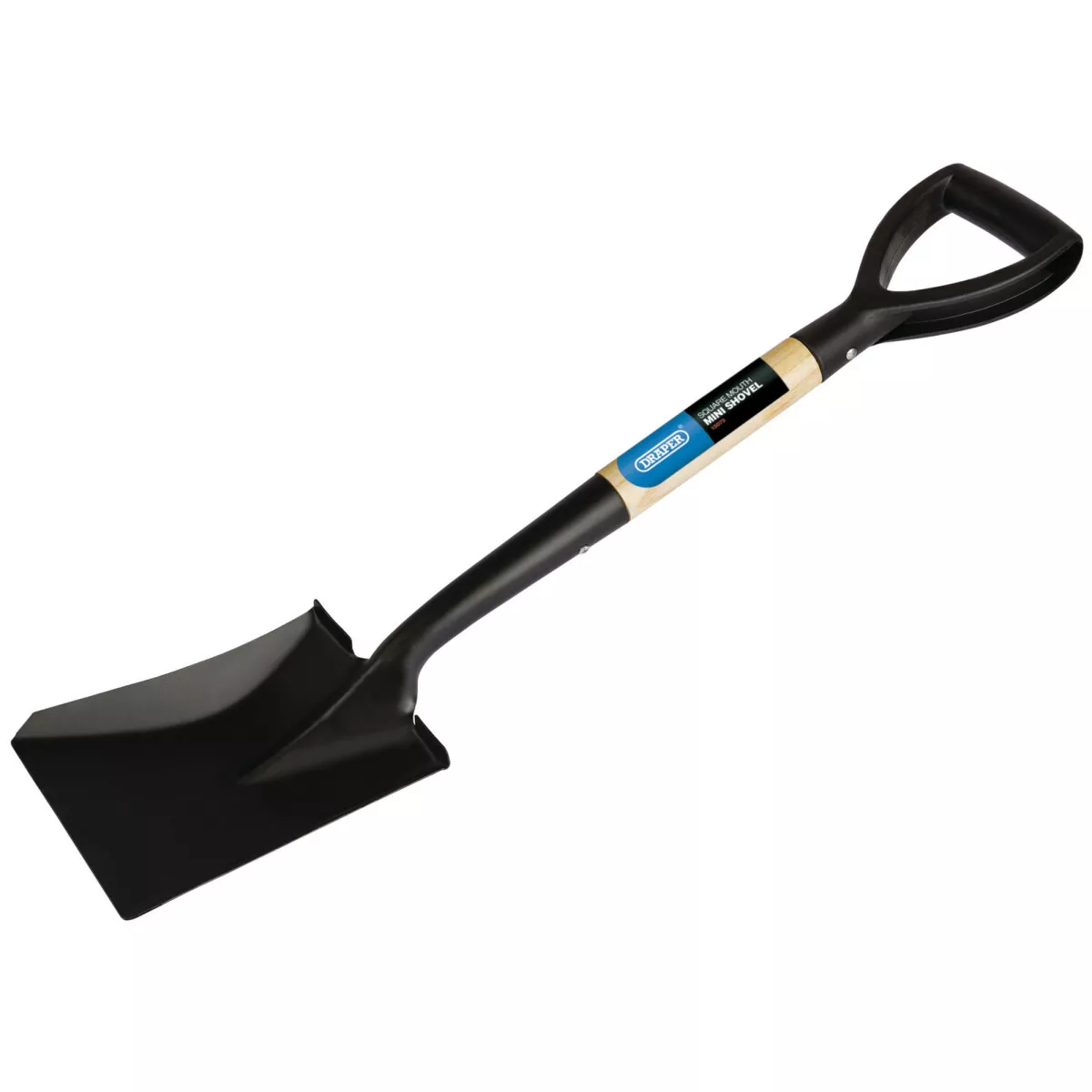 Draper 15073 MSSM Square Mouth Mini Shovel with Wood Shaft