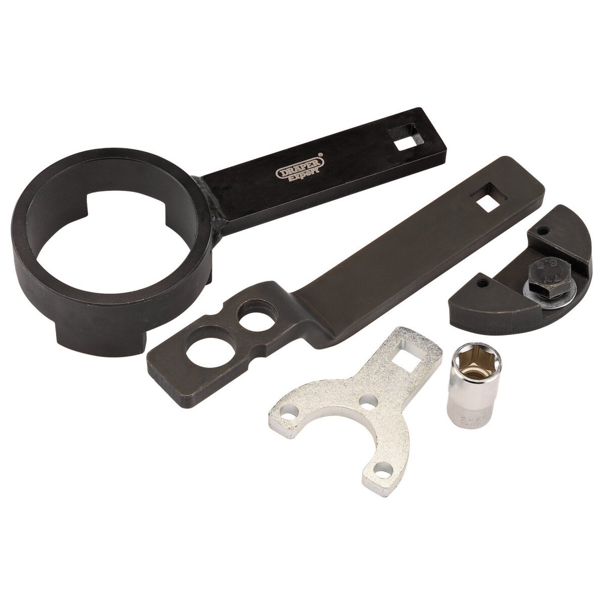 Draper 15223 ETK100 Crankshaft Pulley Hub Holding Set (Fiat, Alfa Romeo, Chrysler, Ford, Lancia)