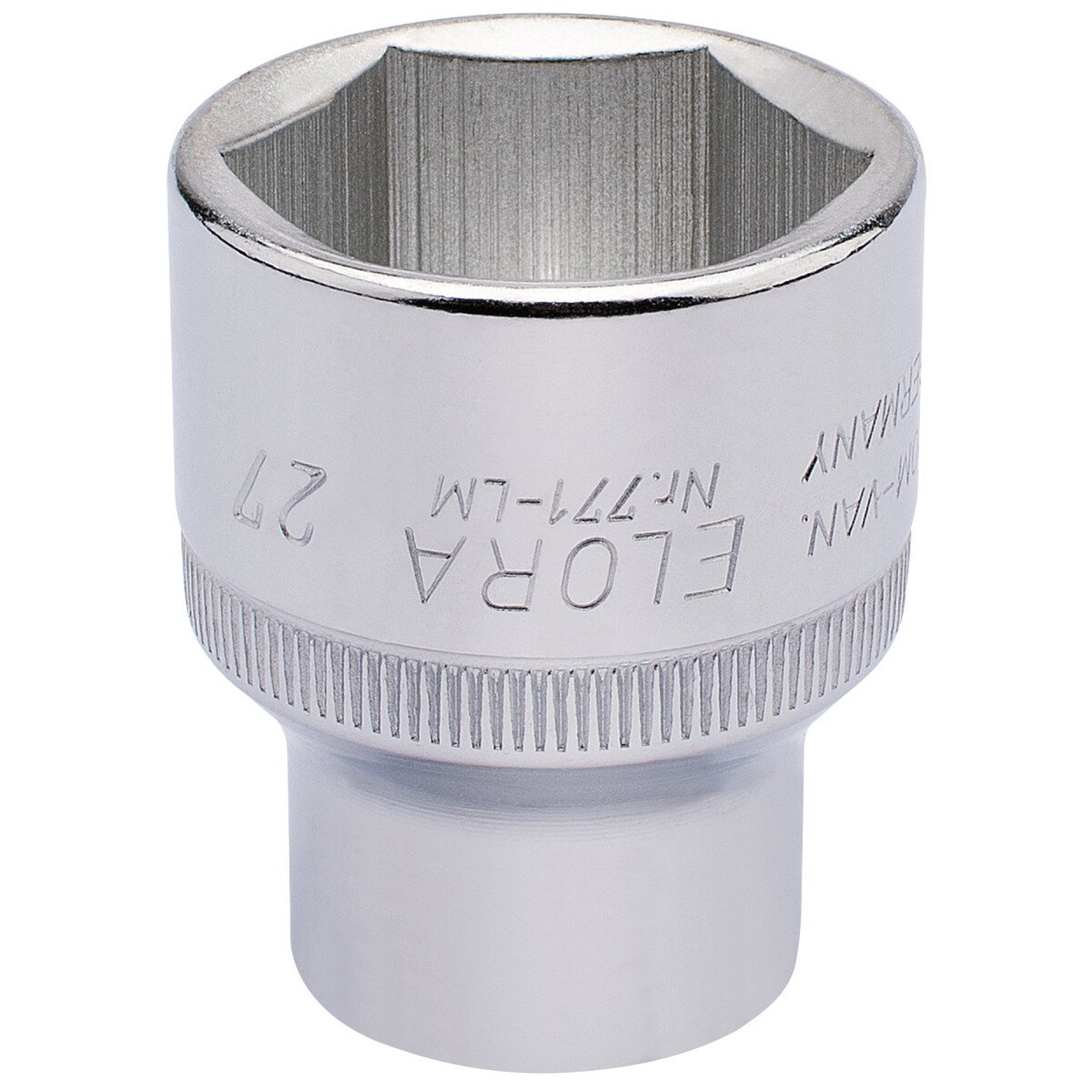 Elora 771-LM 27mm 1/2" Square Drive Hexagon Socket 15316