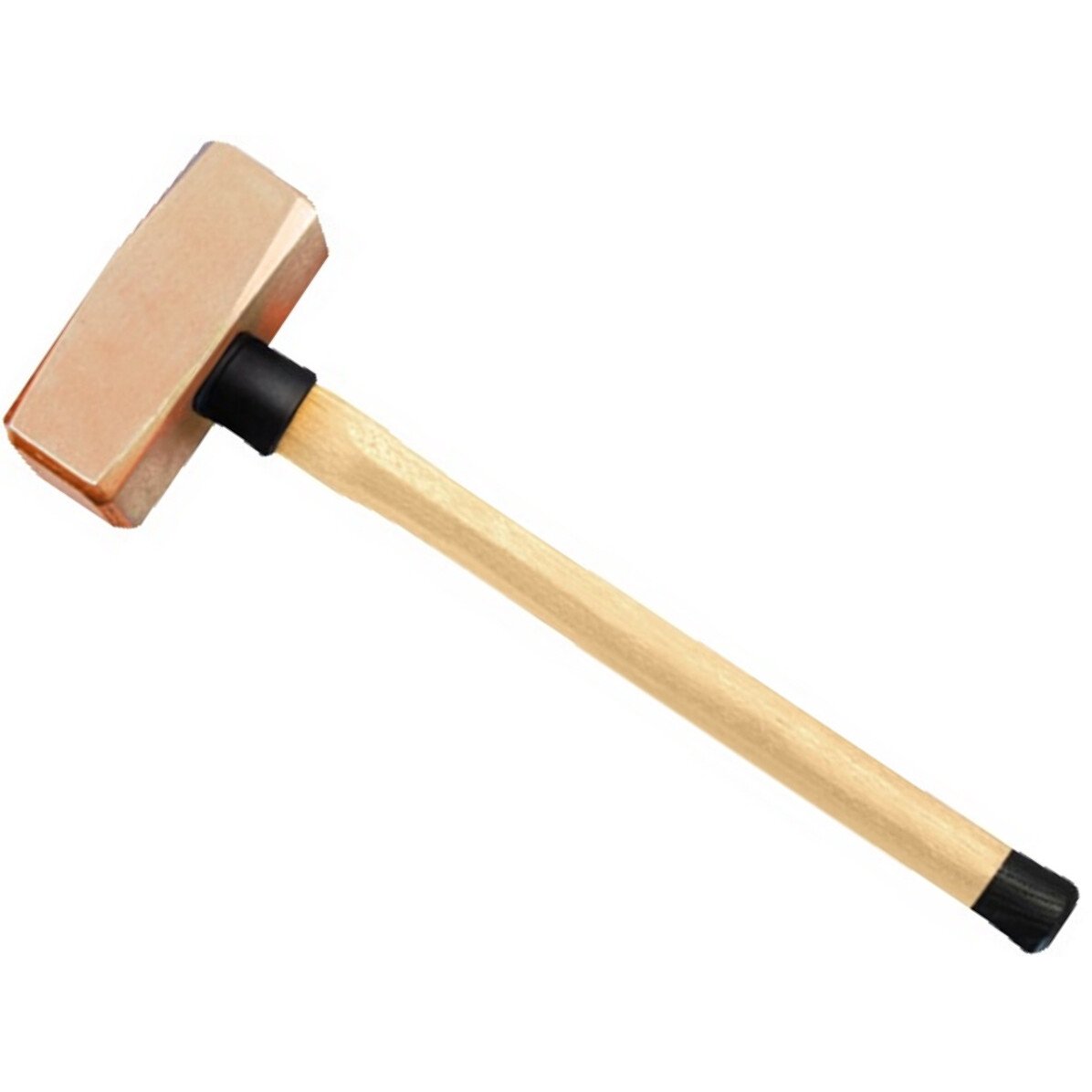 Bahco NSB500-2500 Non Sparking Copper Beryllium German Type Stoning Hammer with Hickory Handle 2.5kg
