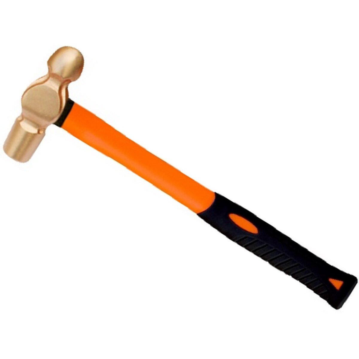 Bahco NS506-700-FB Non Sparking Ball Pein Hammer Aluminium Bronze AL-BR with Fibreglass Handle 1.5lb (680g)