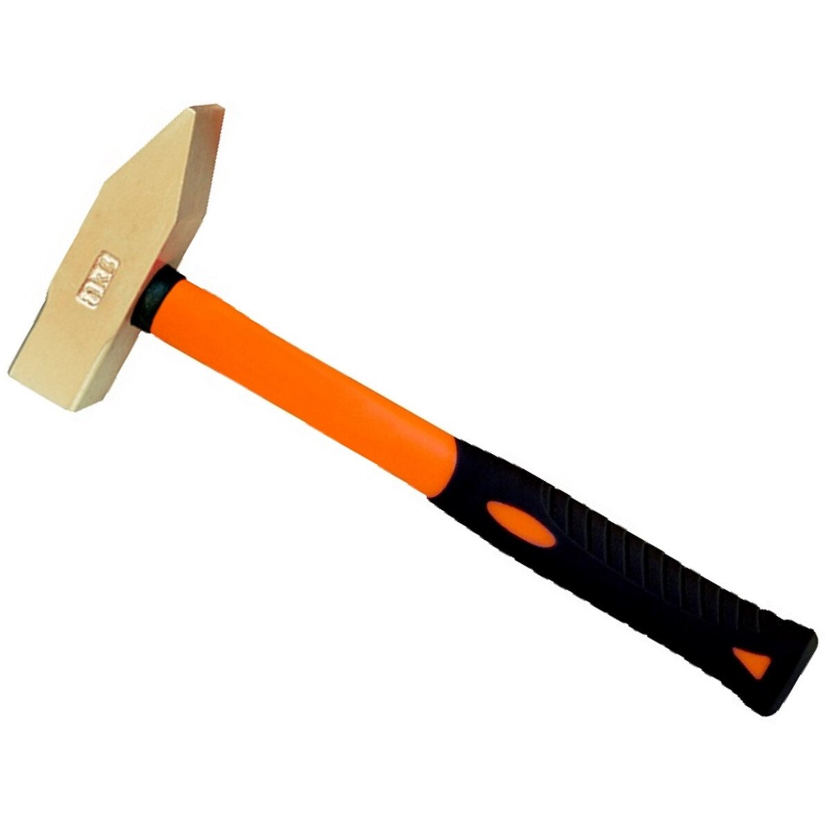 Bahco NS504-800-FB Non Sparking Machinists Hammer Aluminium Bronze AL-BR with Fibreglass Handle 800g