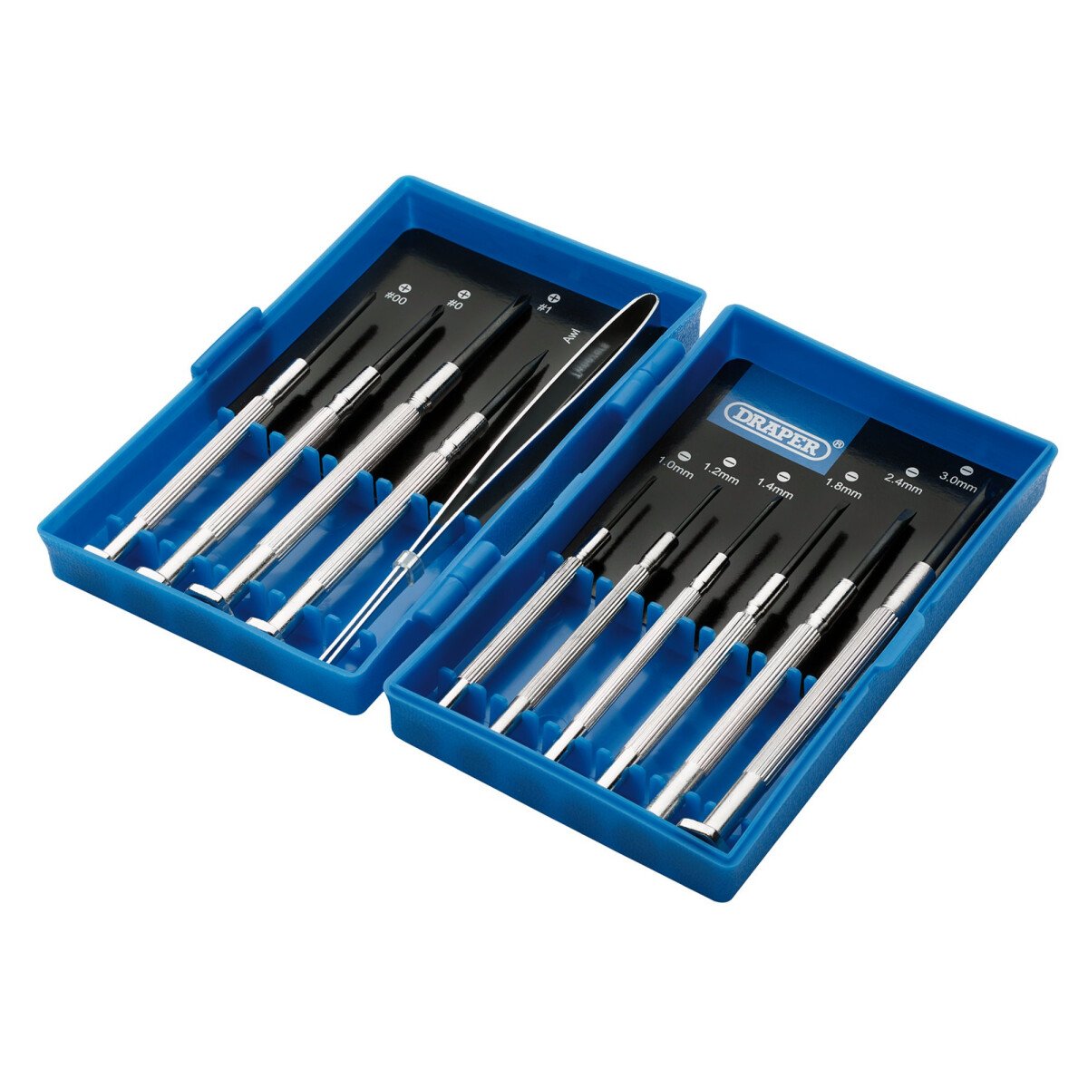 Draper 15631 PS1102/B Precision Screwdriver Set (11 Piece)
