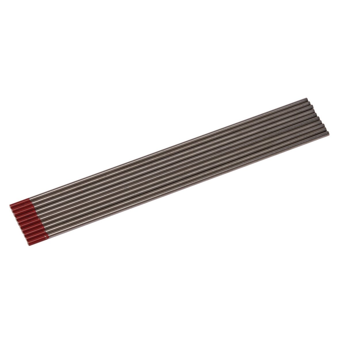 Draper 15861 W639/10/2.4 Thoriated Tungsten Electrodes, 2.4 X 150mm (Pack Of 10)