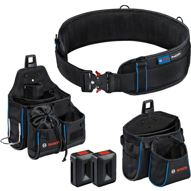 Bosch 1600A0265R Tool Belt Kit 108 (1x Belt 108, 1x GWT 2, 1x GWT 4, 2x ProClick Holder)