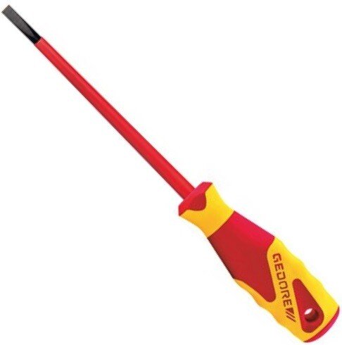 Gedore 1612271 5.5mm VDE Slotted Screwdriver VDE 2170 5.5