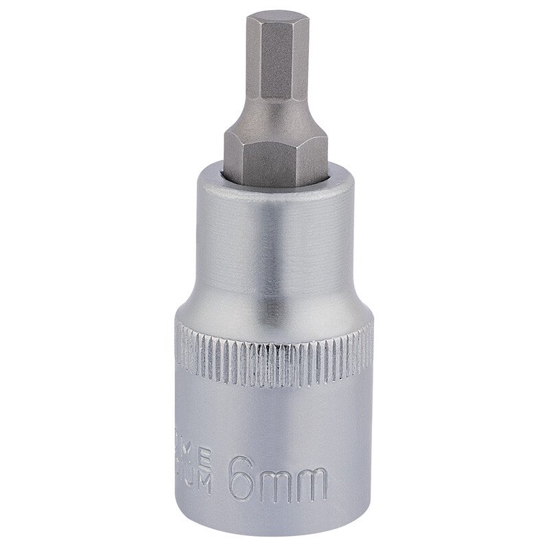 Draper 16298 H-HEX/B 1/2" Sq. Dr. Hexagonal Socket Bits (6mm)