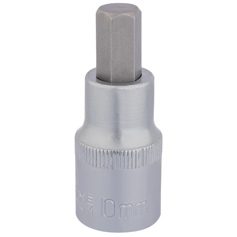 Draper 16303 H-HEX/B 1/2" Sq. Dr. Hexagonal Socket Bits (10mm)