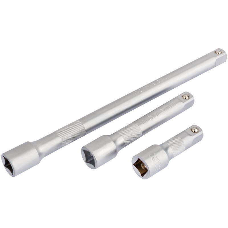 Draper 16426 HD-EXT/3 1/2" Square Drive Extension Bar Set (3 Piece)