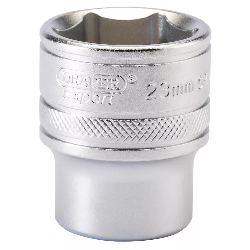 Draper 16614 H-MM/MS 1/2" Square Drive 6 Point Metric Socket (23mm)