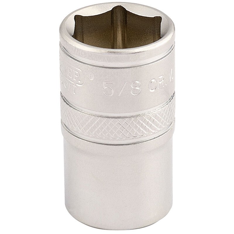 Draper 16628 H-AF/MS 1/2" Square Drive 6 Point Imperial Socket (5/8")