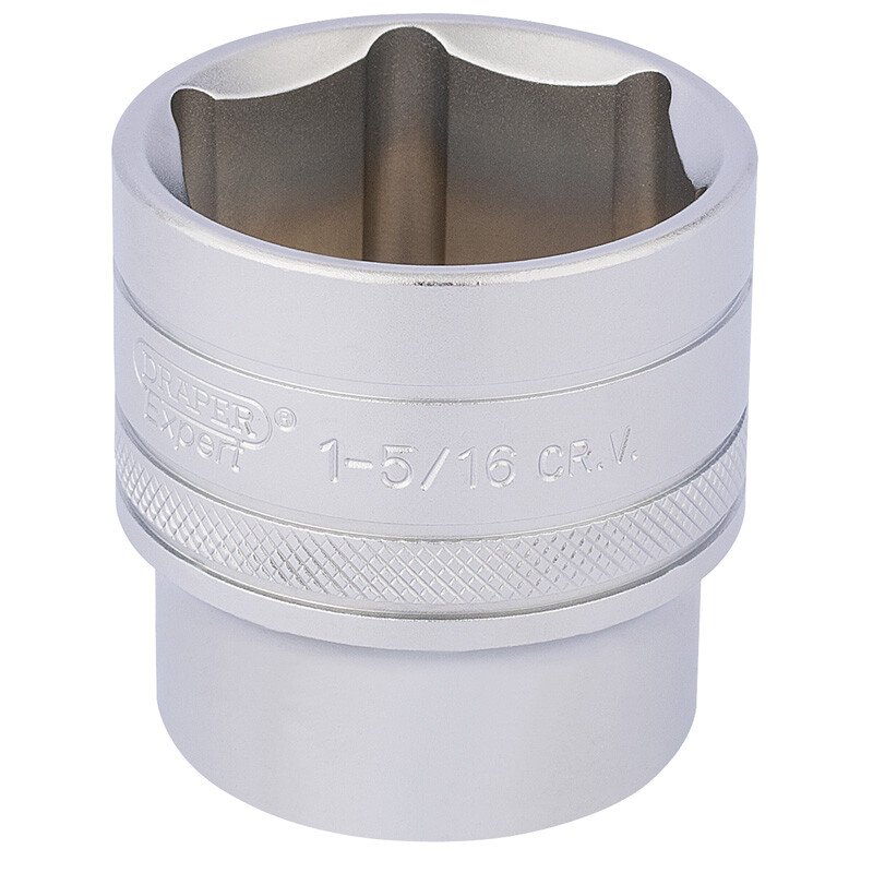 Draper 16640 H-AF/MS 1/2" Square Drive 6 Point Imperial Socket (1.5/16")