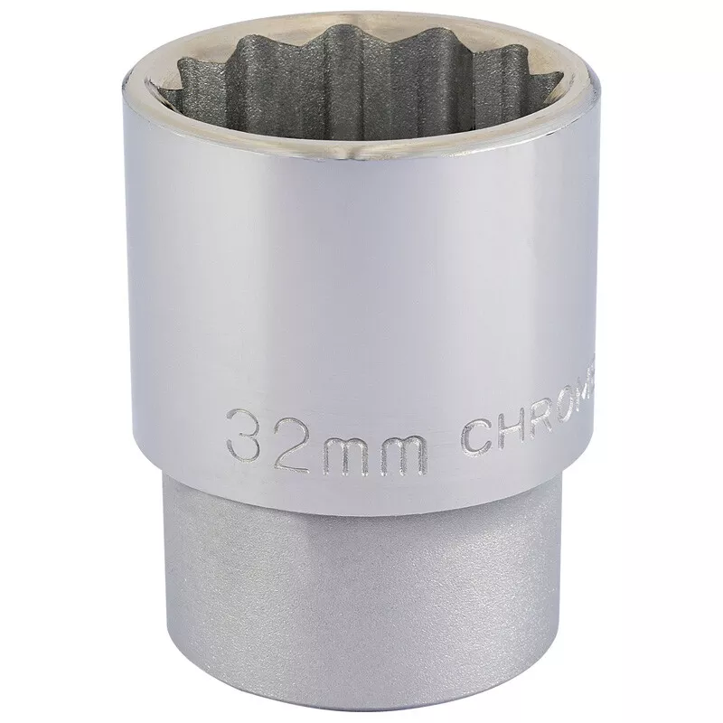 Draper 16699 T-MM/B 3/4" Square Drive 12 Point Socket (32mm)