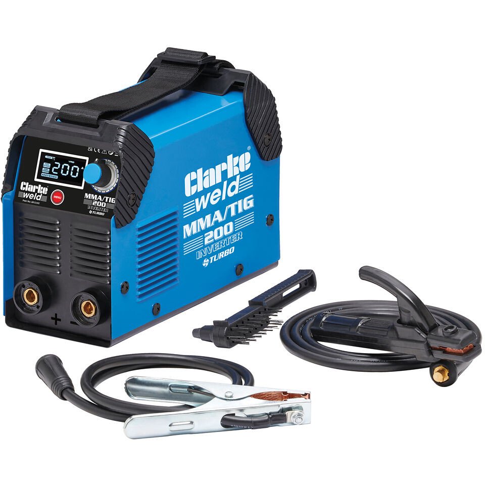 Clarke 6012102 200A MMA/TIG 200 Inverter Welder (230V)