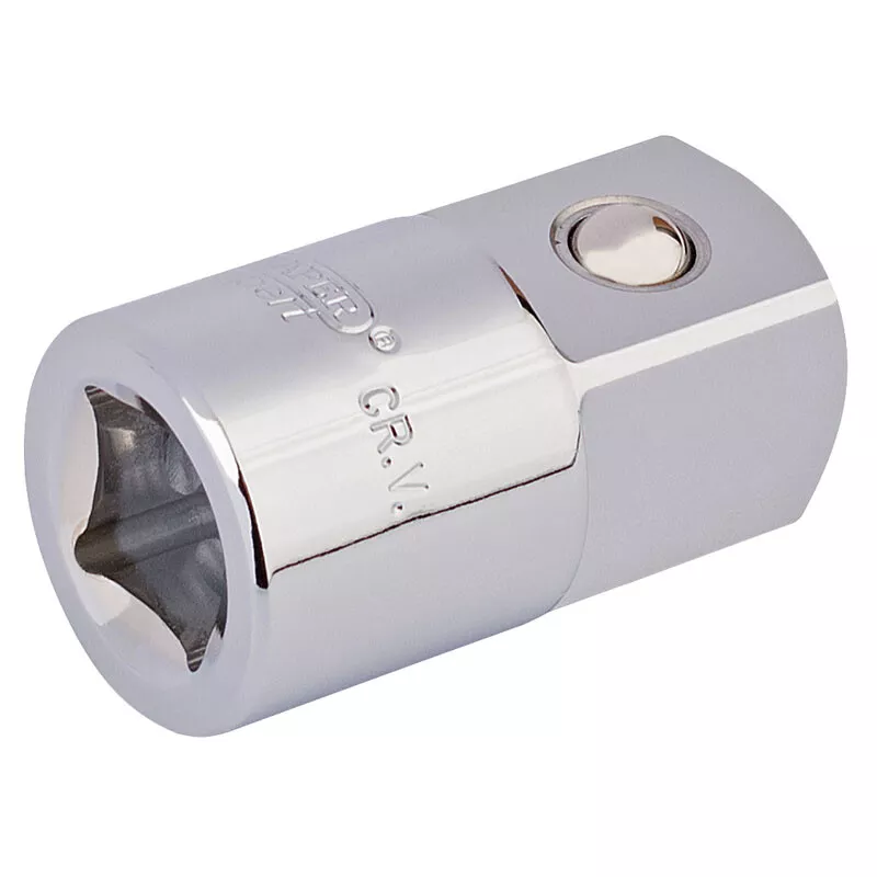 Draper 16807 T18A/B 1/2"(F) x 3/4"(M) Socket Converter