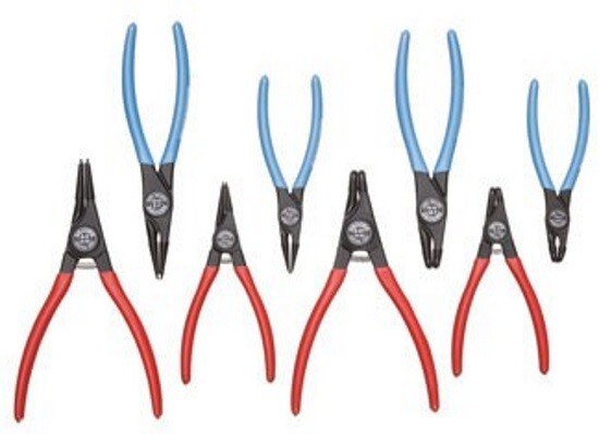 Gedore 1692275 Set of Circlip Pliers 8 Piece RZB1-3