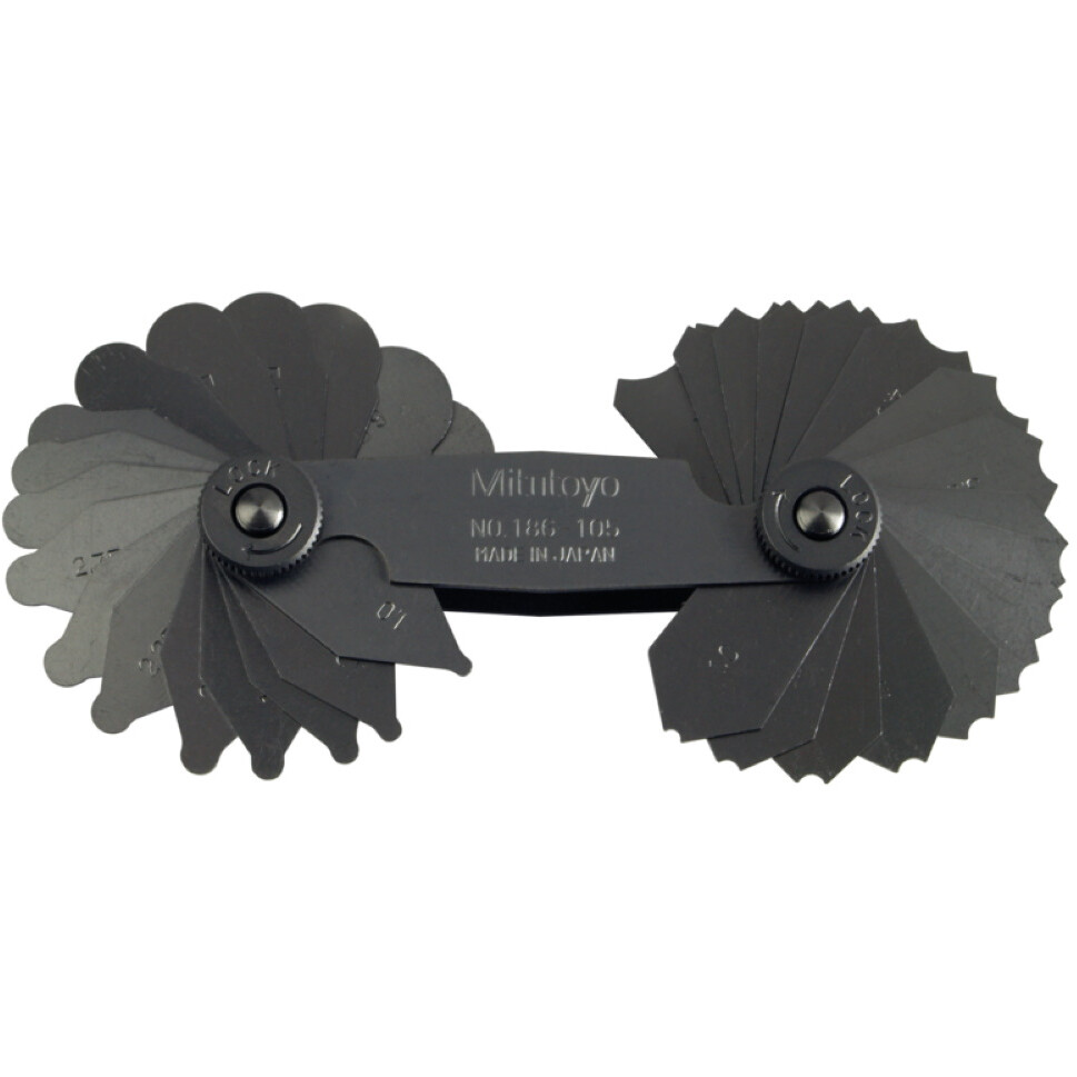 Mitutoyo 186105 Radius Gauge 1 7mm from Lawson HIS