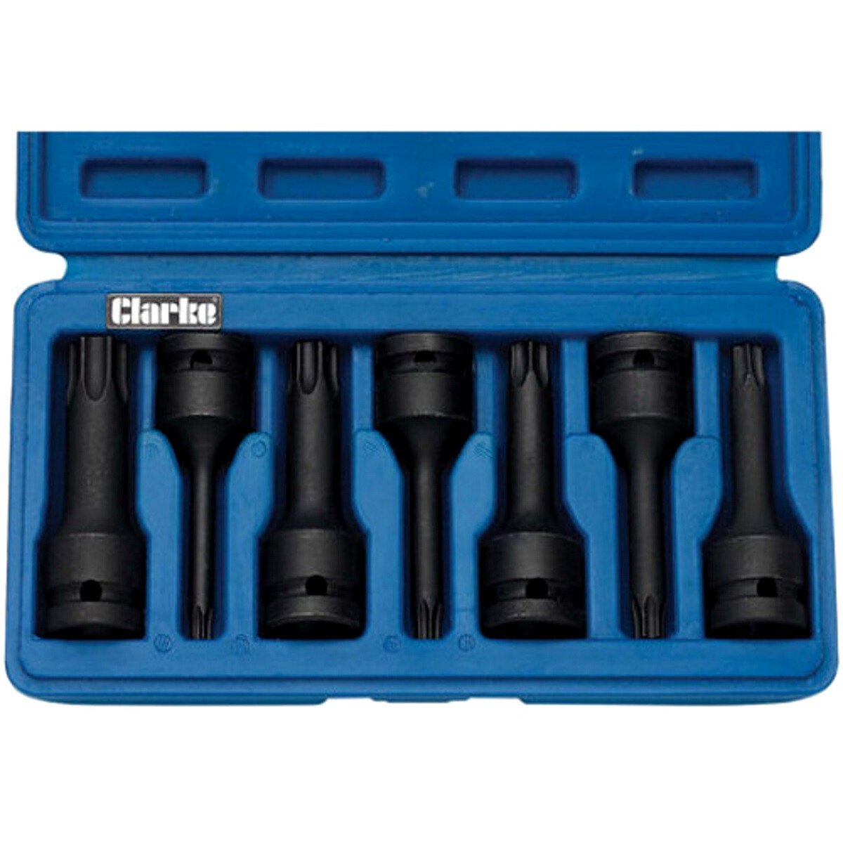 Clarke CIS12/7SB 7 Piece TRX Star Impact Bit Set 1800361