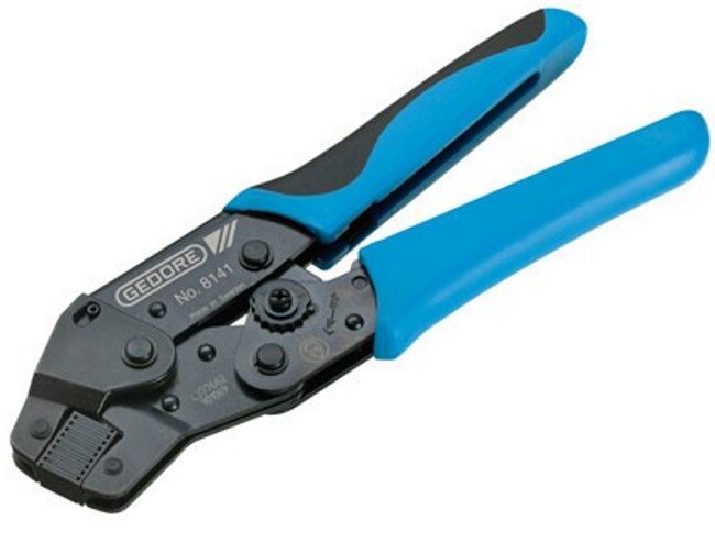 Gedore 1830759 Precision Crimping Wrench for Conductor End-Sleeves 8141