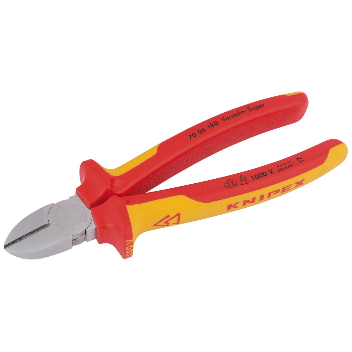 Knipex 70 06 180 180mm Diagonal Side Cutter 18451