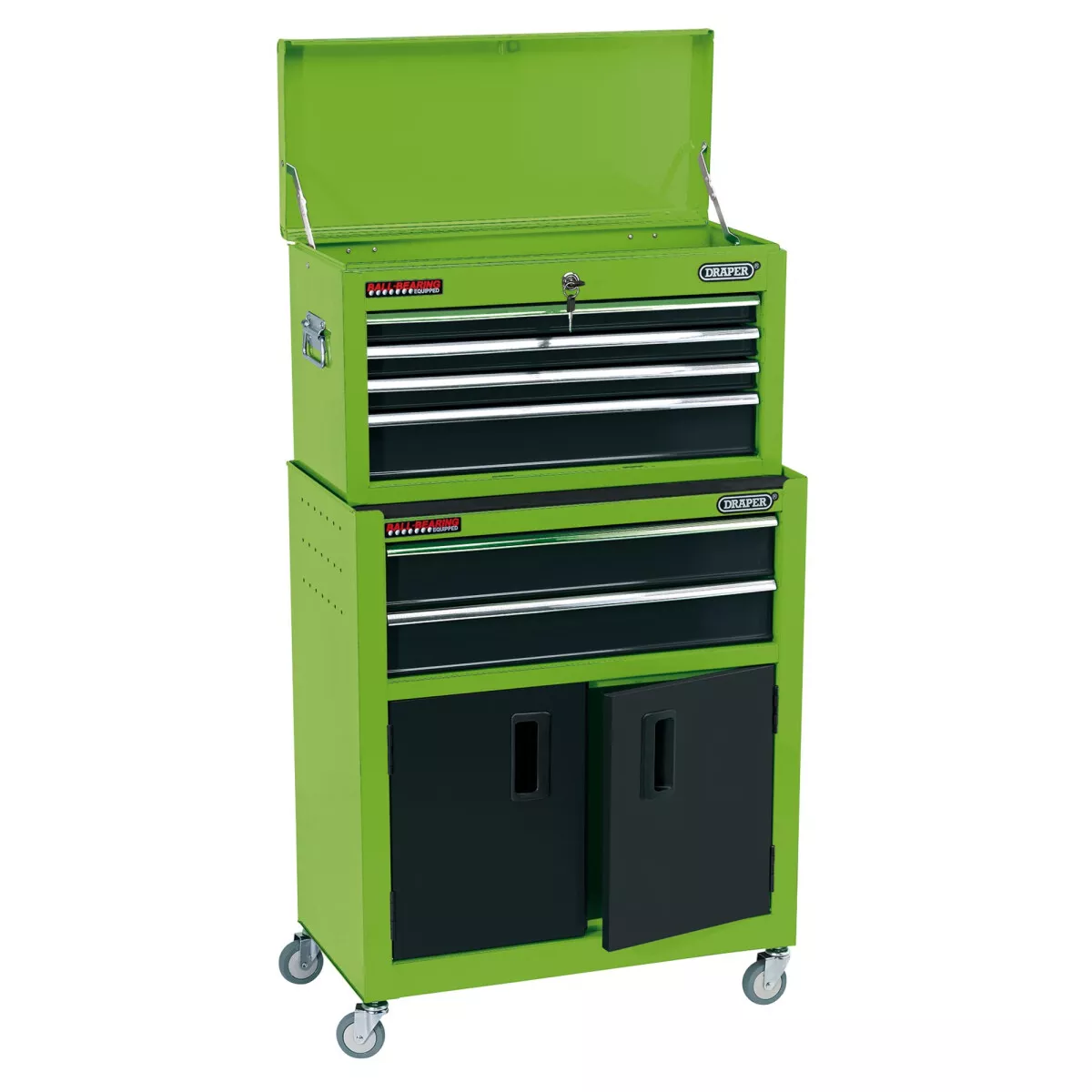 Draper 19566 RCTC6/G 24" Combined Roller Cabinet and Tool Chest (6 Drawer)