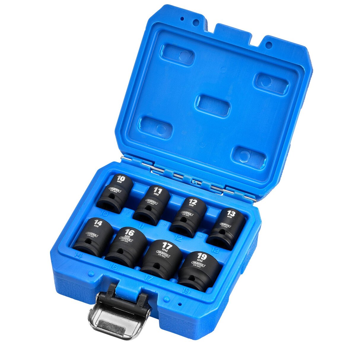 Draper 20203 HI-TORQ® Metric Impact Socket Set, 3/8" Sq. Dr. (8 Piece)
