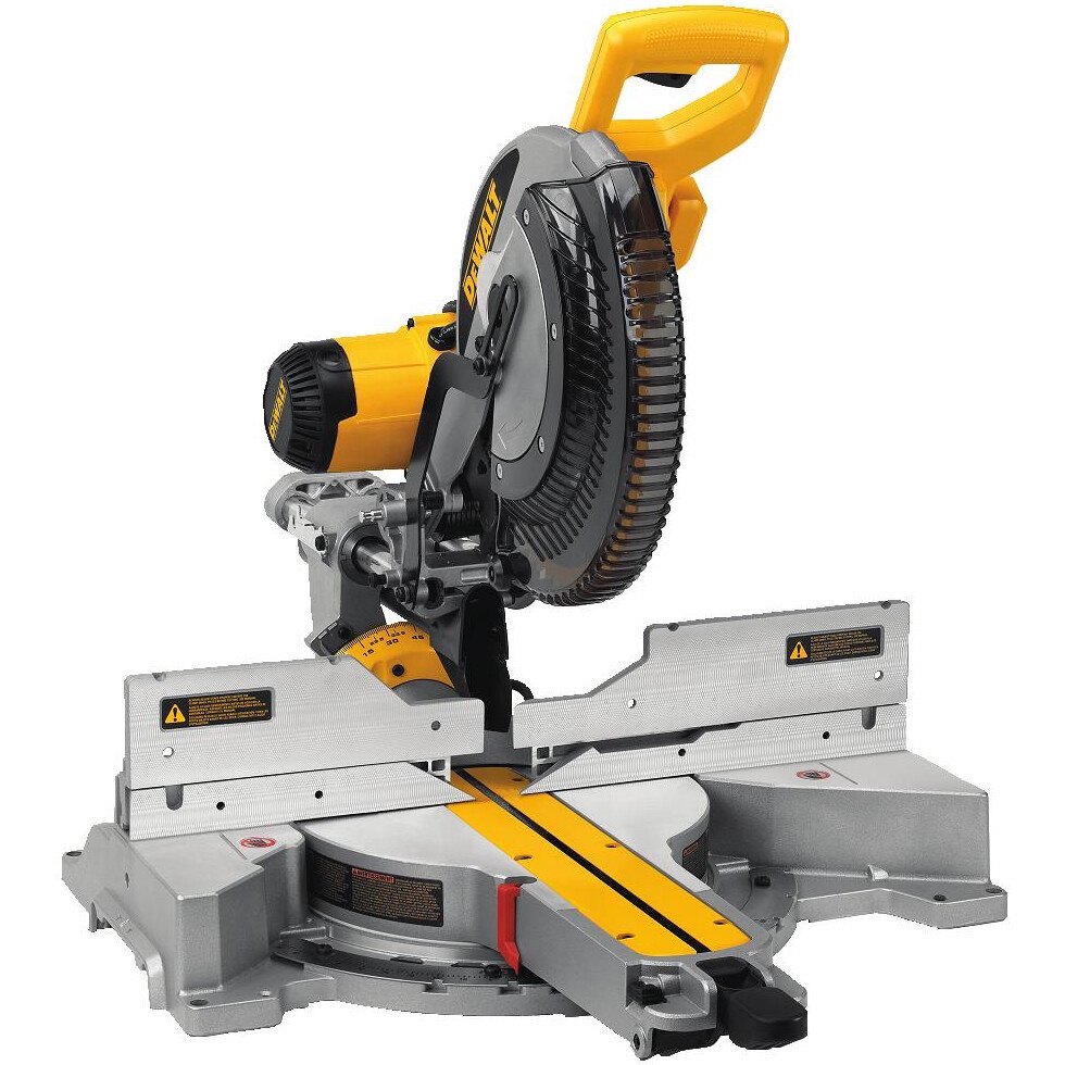 DeWalt DWS780 110V 305mm Compound Slide Mitre Saw with XPS